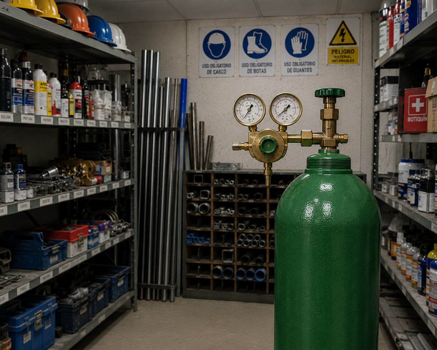 Accesorios industriales para gases OXILUZ